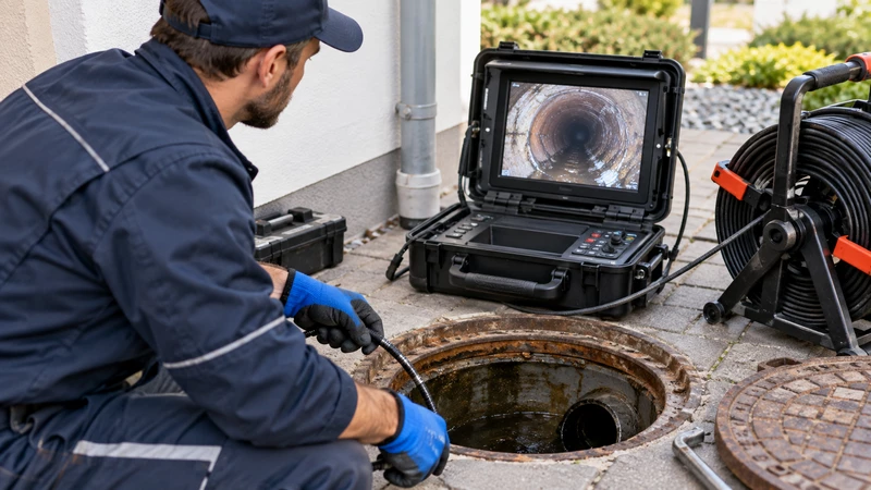 Inspección de tuberías con cámara: detectar problemas sin abrir ni romper